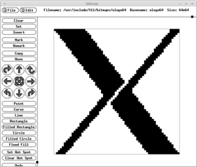 Base X bitmaps