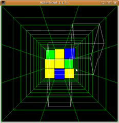 3-D tetris like game