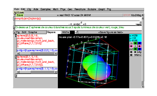 Computer Algebra System - console and graphical calculator