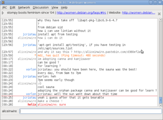 simple and featureful IRC client for GNOME