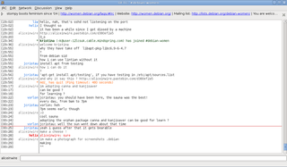 simple and featureful IRC client for GNOME