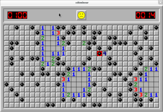 Yet another minesweeper for X