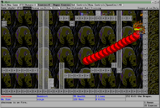 A violent side-scrolling game for X
