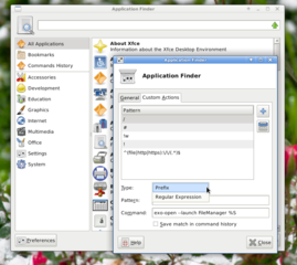 Preferences-Custom Actions