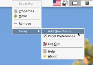 battery monitor plugin for the Xfce4 panel