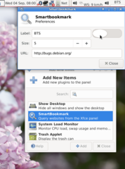 xfce4-smartbookmark-plugin
