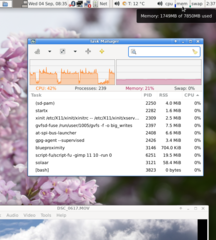 xfce4-systemload-plugin - 2