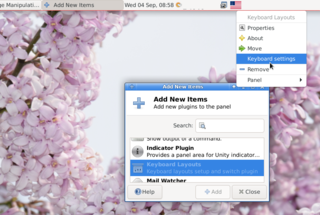 xfce4-xkb-plugin - 1