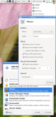 quick access to folders, documents and removable media