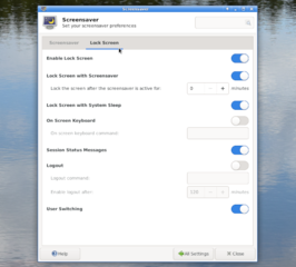 screen saver and locker that is integrated with the xfce4 desktop