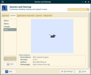 Xfce4 Session Manager