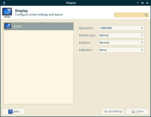 graphical application for managing Xfce settings