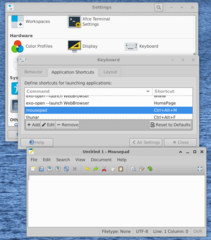 graphical application for managing Xfce settings