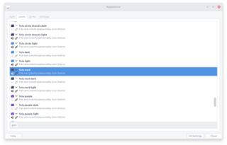 graphical application for managing Xfce settings