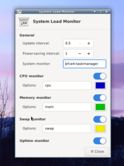 process manager for the Xfce4 Desktop Environment