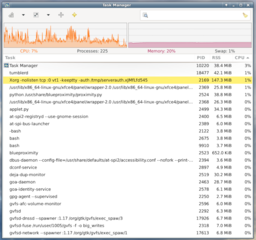 Press left key of mouse on header CPU - Sort_ by ... (2 from 2)