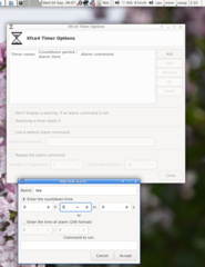 timer plugin for Xfce panel