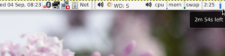 timer plugin for Xfce panel