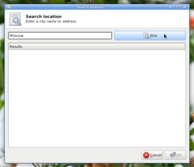 weather information plugin for the Xfce4 panel