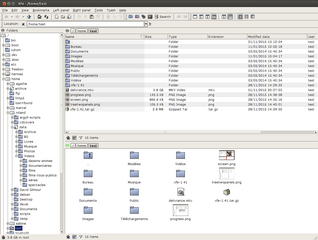 lightweight file manager for X11
