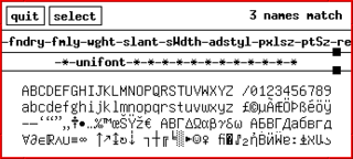 PCF (bitmap) version of GNU Unifont