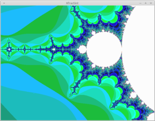 UNIX-based fractal generator