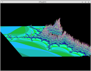 UNIX-based fractal generator