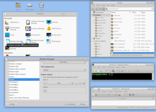 window manager of the Xfce project
