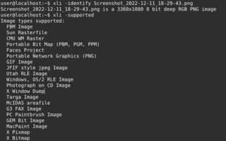 command line tool for viewing images in X11