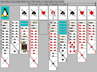 Generic patience game for X11