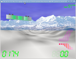 Futuristic racing game