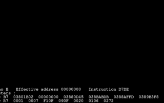 BSOD screen saver module from XScreenSaver
