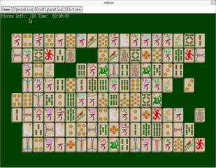 Shisen-sho puzzle game for X11