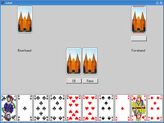 3-player card game "Skat"