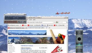 brings Christmas to your desktop