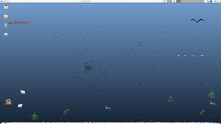 brings Christmas to your desktop
