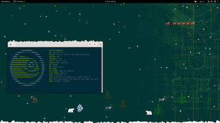 brings Christmas to your desktop