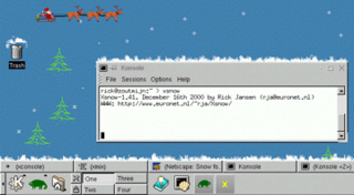 brings Christmas to your desktop