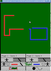 Tron game for X11