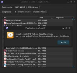 Disk usage and duplicate entries finder