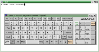 software virtual keyboard for X11