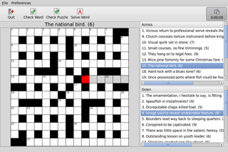 Reads and writes crossword puzzles in the Across Lite file format