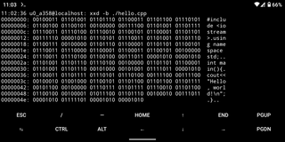 tool to make (or reverse) a hex dump