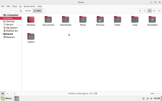 Yaru GTK theme from the Ubuntu Community