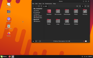 Yaru GTK theme from the Ubuntu Community