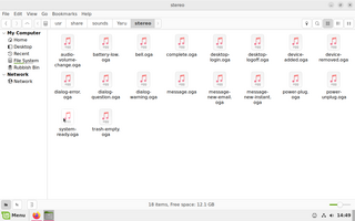 Yaru sound theme from the Ubuntu Community