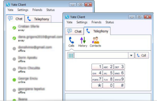 YATE-based universal telephony client
