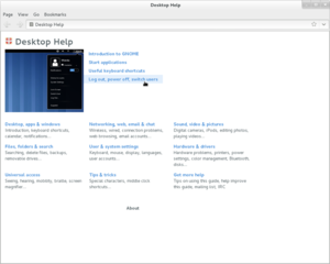 Help browser for GNOME
