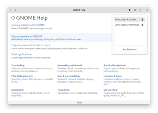 Help browser for GNOME