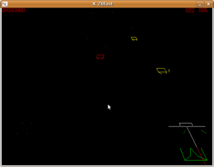 X11 version of zblast, shoot 'em up space game